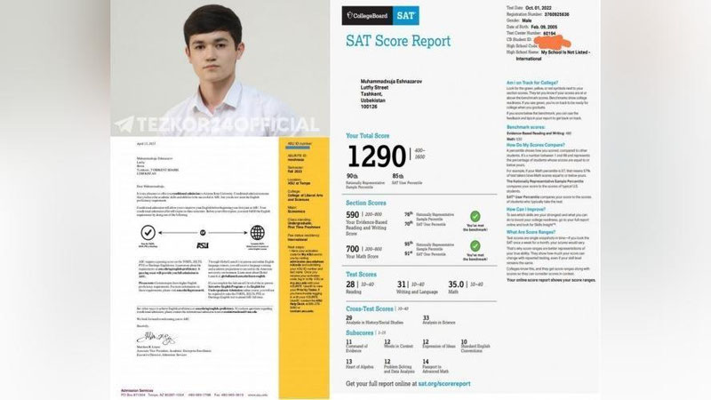 'Toshkentda o`quvchi 1.000.000 dollarlik grant yutib, 19 ta OTM talabasiga aylandi'ning rasmi