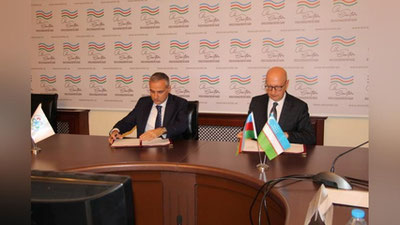 Изрображение 'Усиливается сотрудничество между Узбекистаном и  Азербайджаном'