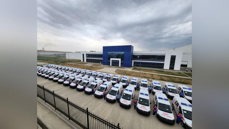'Qashqadaryo va Xorazmdagi “103” xizmatlari uchun 50 dona yangi A toifali Volkswagen Caddy tez tibbiy yordam avtomashinalari topshirildi (video)'ning rasmi