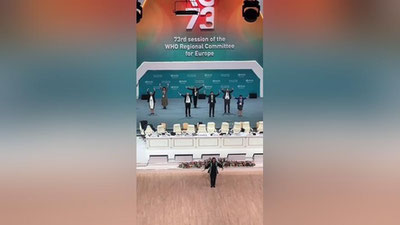 'ЖССТ делегатлари қозоқ миллий рақси “Қора йўрға”га ўйнади'ning rasmi