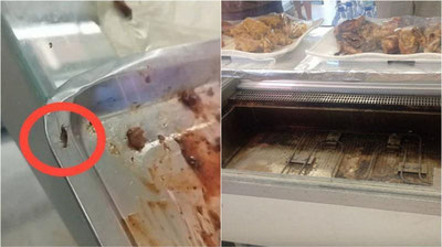 Изрображение 'Таракан на готовом мясе в супермаркете в Ташкенте: реакция властей'