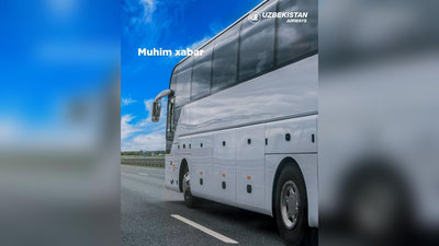 Изрображение 'В связи с закрытием аэропорта Ургенча на реконструкцию запустят автобусы с Нукуса'