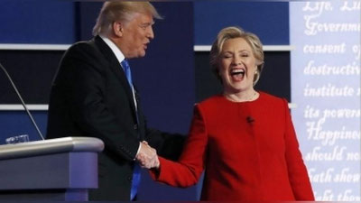 Изрображение 'ДОНАЛЬД ТРАМП СОКРАТИЛ ОТСТАВАНИЕ ПО ПОПУЛЯРНОСТИ ОТ ХИЛЛАРИ КЛИНТОН'