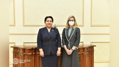 'Senat Raisi Jahon bankining vise-prezidenti bilan uchrashdi'ning rasmi