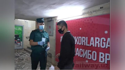 'Toshkent metrosi bekatlarida reyd o`tkazildi'ning rasmi