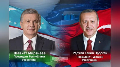 Изрображение 'Главы Узбекистана и Турции выразили обеспокоенность эскалацией ситуации в Иерусалиме'