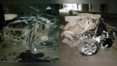 'Toshkentda YTHga uchragan Nissan bo`laklarga bo`linib ketdi'ning rasmi