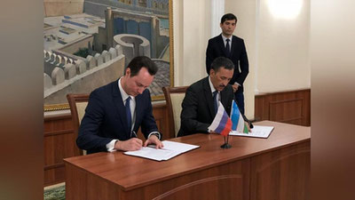 Изрображение 'Хорезмская область и Волгоградская область подписали меморандум'