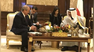 Изрображение 'ГЛАВА МИД УЗБЕКИСТАНА ПРИНЯТ ПРЕМЬЕР-МИНИСТРОМ КУВЕЙТА'