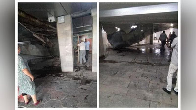 '“Buyuk ipak yo`li” metrosidagi erosti yo`lagi shiftining bir qismi o`pirilib tushdi'ning rasmi