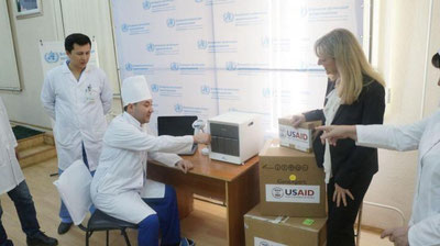 Изрображение 'США ПЕРЕДАЛИ УЗБЕКИСТАНУ ОБОРУДОВАНИЕ ДЛЯ ДИАГНОСТИКИ ТУБЕРКУЛЕЗА'