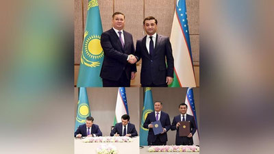 Изрображение 'Главы МИД Узбекистана и Казахстана подписали Программу сотрудничества на 2024 – 2025 годы'