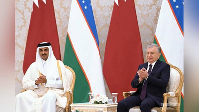 'O`zbekiston va Qatar o`rtasida 15 ta ikki tomonlama hujjat imzolandi'ning rasmi