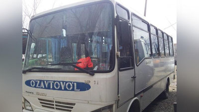 'MIB “G`allaorol TYF”ga tegishli avtobusni auksionga qo`ydi'ning rasmi