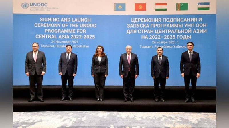 'Гиёҳванд моддалар ва жиноятчиликка қарши курашиш бошқармасининг дастурини имзолаш маросими бўлиб ўтди'ning rasmi