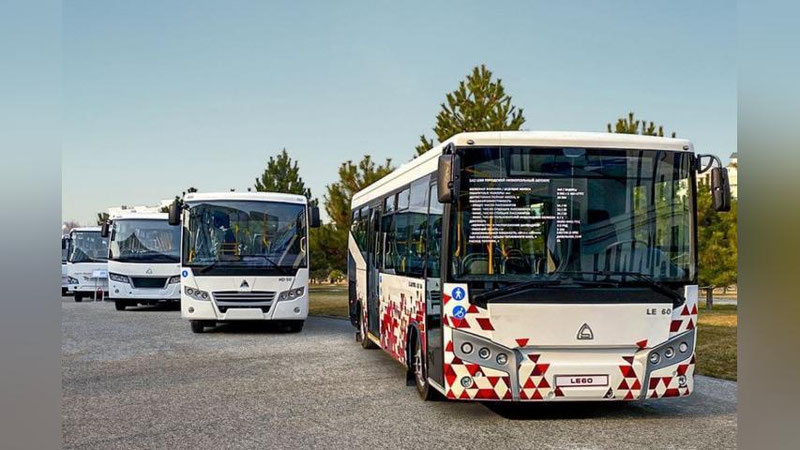 Изрображение 'Самаркандский автобус получил сертификат Таможенного союза ЕАЭС'