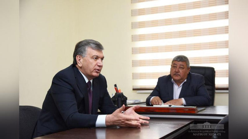 Изрображение 'ПРЕЗИДЕНТ ОЗНАКОМИЛСЯ С РАБОТОЙ ОВД ДЖИЗАКА'