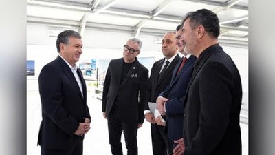 Изрображение 'ПРЕЗИДЕНТ УЗБЕКИСТАНА ПОСЕТИЛ ПАРК "АШХАБАД" И НОВЫЙ ПУТЕПРОВОД В ТАШКЕНТЕ'