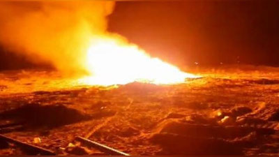 Изрображение 'В Кашкадарье открыта новая газоконденсатная скважина'