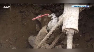 Изрображение 'В Самаркандской области группу предпринимателей уличили в хищении газа (видео)'