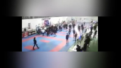Изрображение 'На Кубке Узбекистана по каратэ произошла драка (видео)'