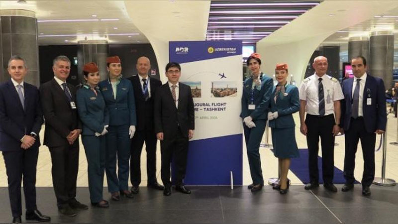 Изрображение 'Uzbekistan Airways открыла рейсы по маршруту Ташкент-Рим-Ташкент'