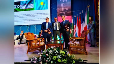 '“Ipak yo`li” turizm xalqaro universiteti O`zbekistonda birinchi bo`lib TRIPLE DEGREE dasturini joriy qildi'ning rasmi