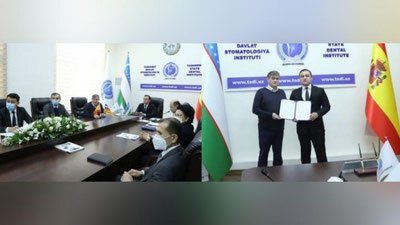 Изрображение 'Ташкентский институт стоматологии откроет филиал в Испании'