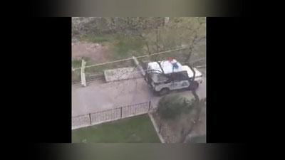 Изрображение 'По Ташкенту начали разъезжать патрульные автомашины с громкоговорителями (видео)'