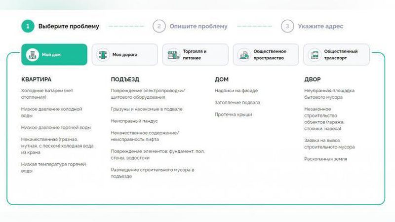 Изрображение 'Столичный хокимият запустил сервис "Народный контроль" для сбора заявок о проблемах'