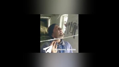 Изрображение 'В Навоийском УВД прокомментировали шокирующее видео с инвалидом'
