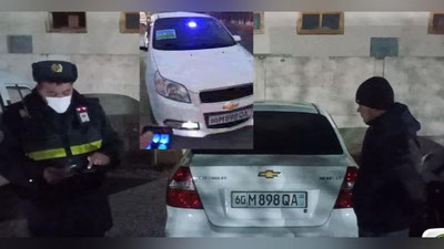 'Andijonda haydovchi “migalka” uchun jazolandi'ning rasmi