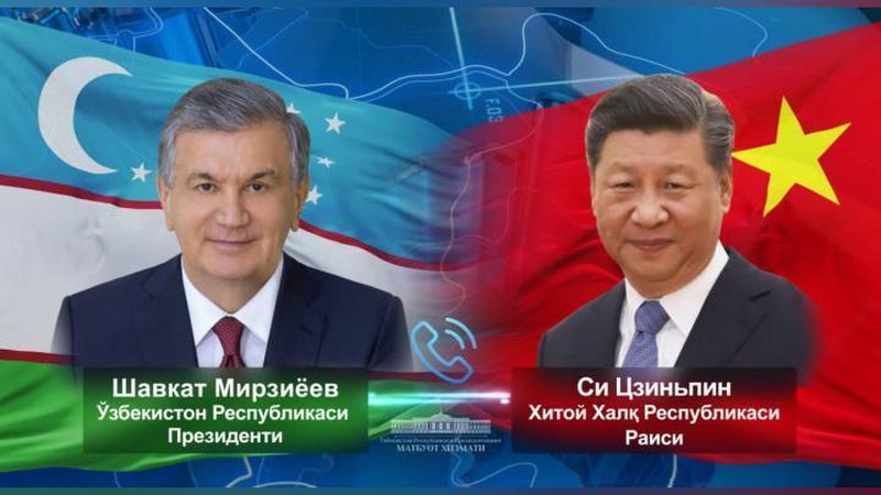 'ХХР Раиси Ўзбекистон Президентини сайловдаги ишончли ғалабаси билан табриклади'ning rasmi