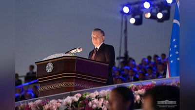 Изрображение 'Глава государства поздравил народ Узбекистана с Днем Независимости'