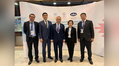 'Akmal Saidov Parlamentlararo ittifoq ijroiya qo`mitasi a`zoligiga saylandi'ning rasmi