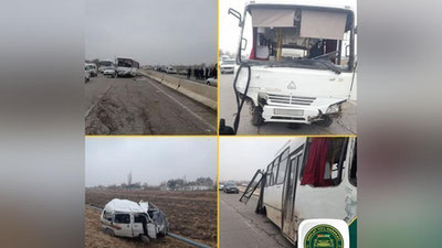 'Sirdaryoda avtobus va "Damas" o`rtasida YTH sodir bo`ldi. Natijada...'ning rasmi