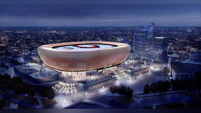 Изрображение 'СМИ: Двое рабочих из Узбекистана упали с высоты на стройке ледовой арены в Екатеринбурге'