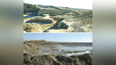 Изрображение 'Фермер в Бухарской области распахал поле на территории археологического памятника'