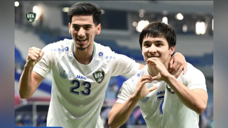 Изрображение 'Сборная Узбекистана U-23 обеспечила себе выход в плей-офф Кубка Азии'