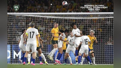 Изрображение 'Женская сборная Узбекистана по футболу с разгромным счетом проиграла австралийкам'