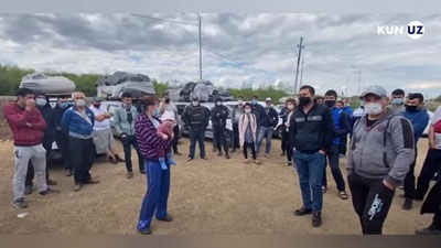 Изрображение 'Через Казахстан автобусами вернутся 1100 узбекистанцев'