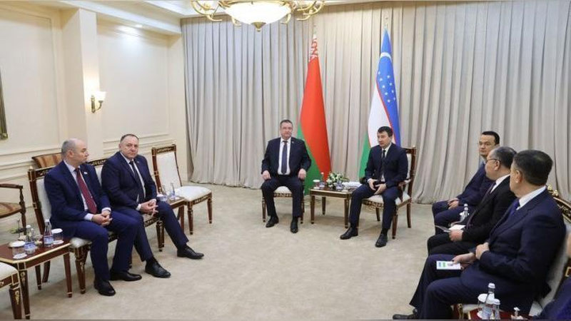 Изрображение 'Вице-премьеры Узбекистана и Беларуси провели переговоры в Ташкенте'