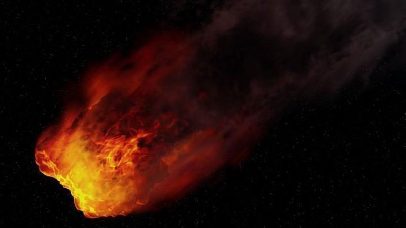Изрображение '"Рогатая" комета летит к нашей планете'