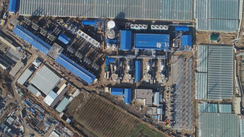 Изрображение 'Новая ТЭС начала работу в Ташкентской области'