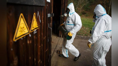 Изрображение 'Место бывшей базы ВС США в Карши проверят на токсичные вещества и радиацию'