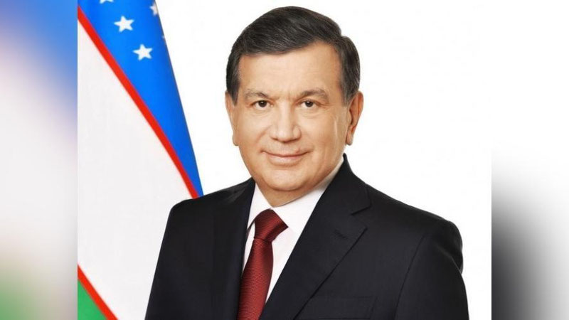 'O`ZBEKISTON RESPUBLIKASI PREZIDENTI ShAVKAT MIRZIYoEVNING O`ZBEKISTON XALQIGA YaNGI YIL TABRIGI'ning rasmi