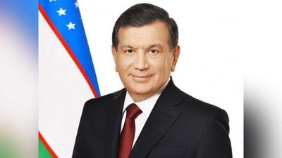 'O`ZBEKISTON RESPUBLIKASI PREZIDENTI ShAVKAT MIRZIYoEVNING O`ZBEKISTON XALQIGA YaNGI YIL TABRIGI'ning rasmi