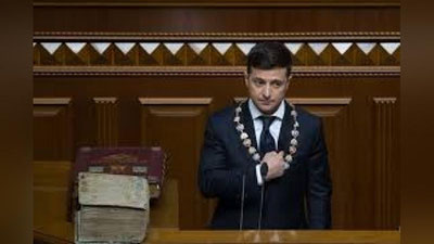 'Ukrainaning yangi prezidenti ilk nutqini so`zladi (Video) 'ning rasmi