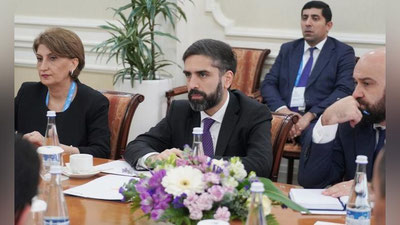 'O`zbekiston hamda Ozarbayjon neft va gaz kompaniyalari o`rtasida qo`shma korxona ochiladi'ning rasmi