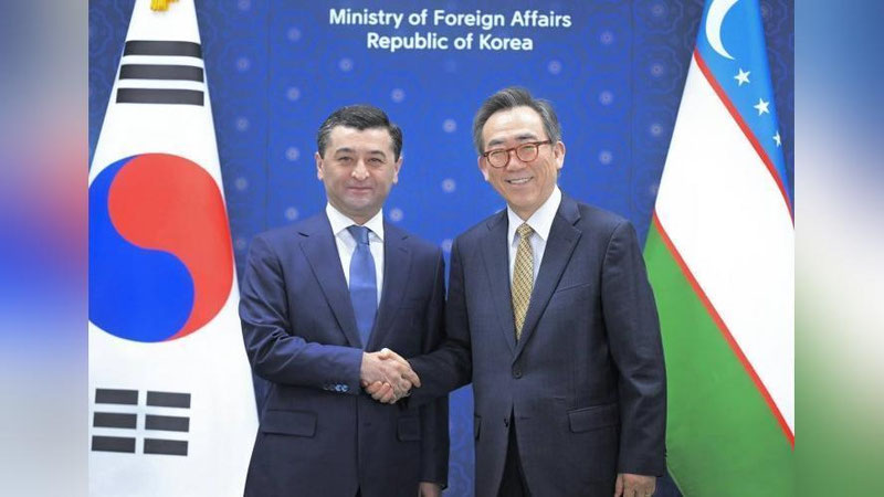 Изрображение 'В Сеуле прошла встреча глав МИД Узбекистана и Республики Корея'